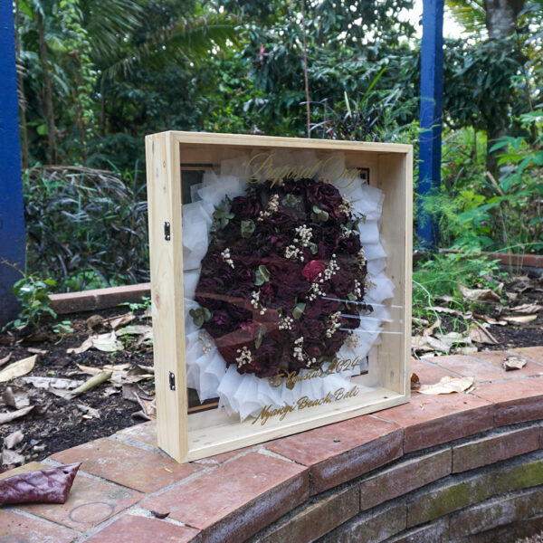 Shadow Box Bouquet Preservation Bali